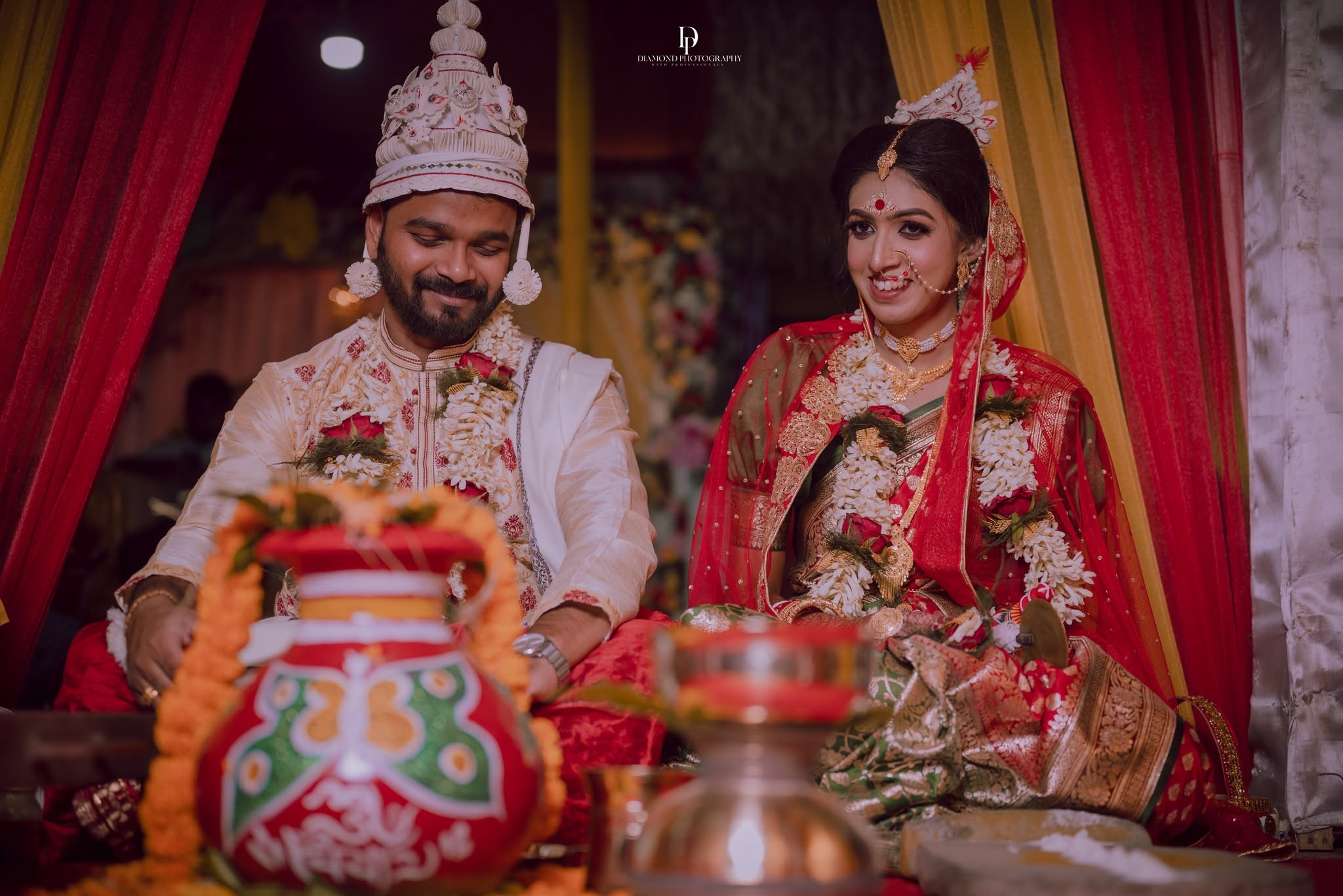 Bridal mehendi on hands